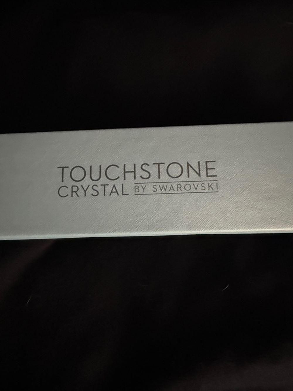 Touchstone Crystal Silver Clear Multi-Shaped Crystal Necklace - Picture 5 of 5